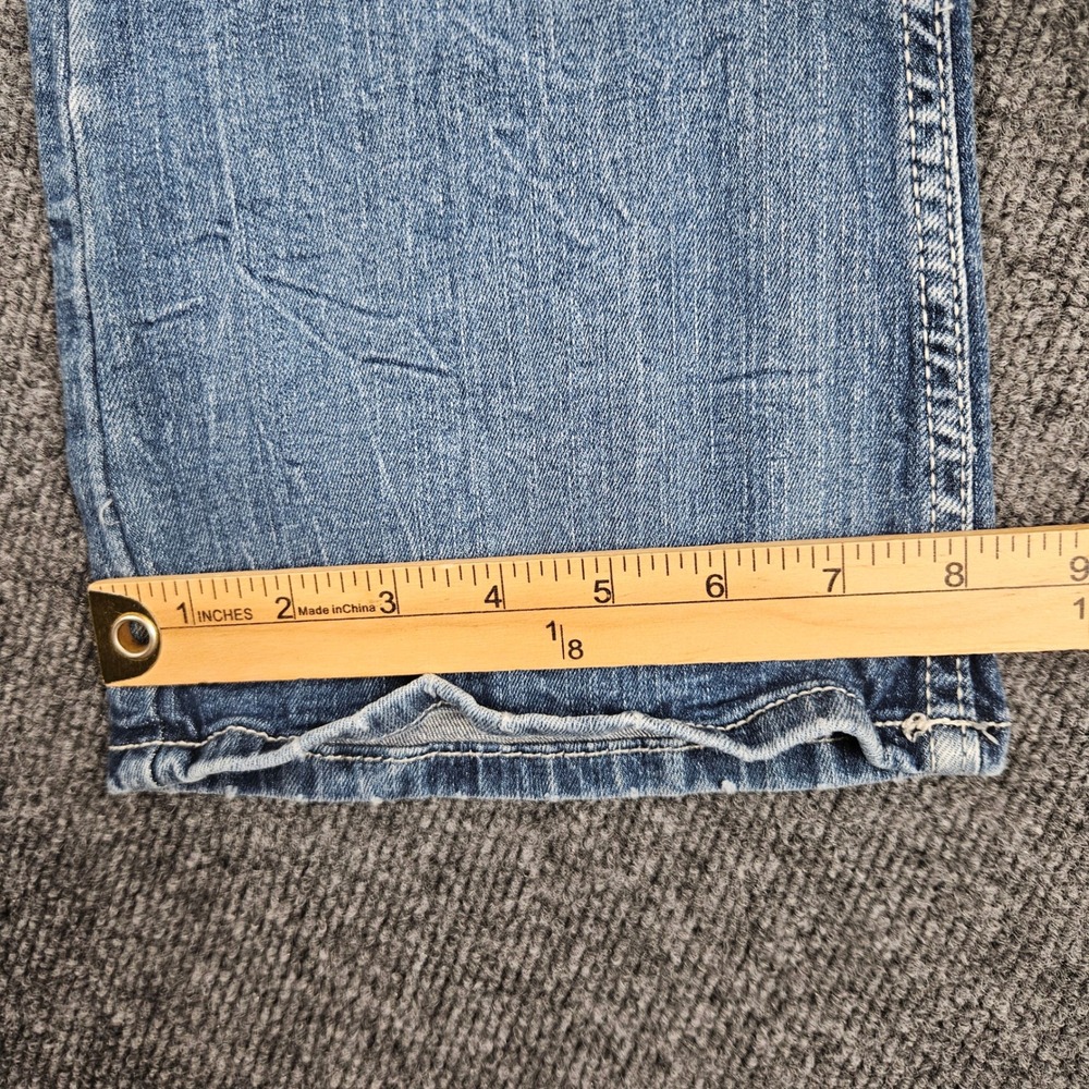 Silver Suki Bootcut Jeans Women's 28 L33 Mid Rise Med Wash Denim Stretch Blue - Picture 6 of 8